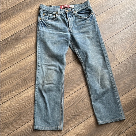 Vintage 1988 Levi's 514 slim straight Blue Jeans Classic Style size 28 - Picture 2 of 14